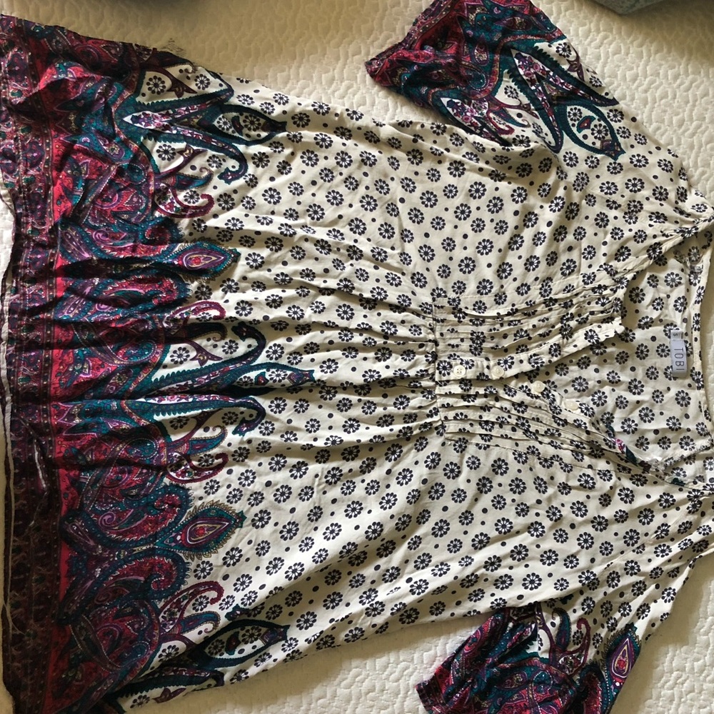 TOBI mid sleeve dress